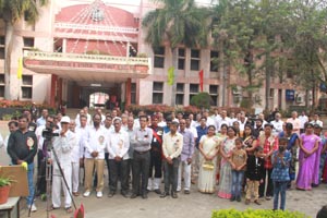 Republic Day Celebrations at Dr. B.R.Ambedkar Open University